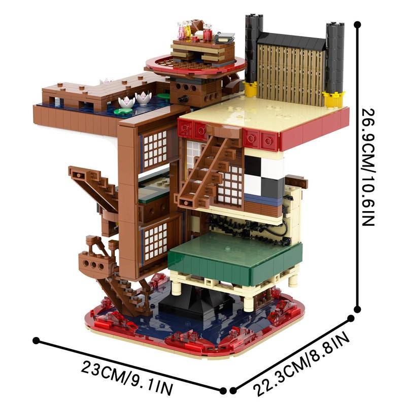 Conjunto de construção MOOXI-MOC Anime Demon Slayer Infinity